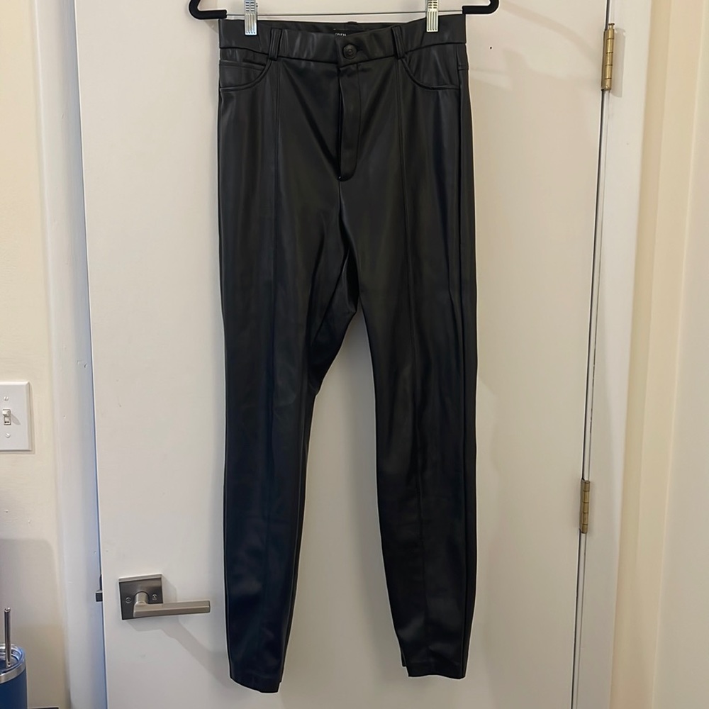 Zara vegan leather pants